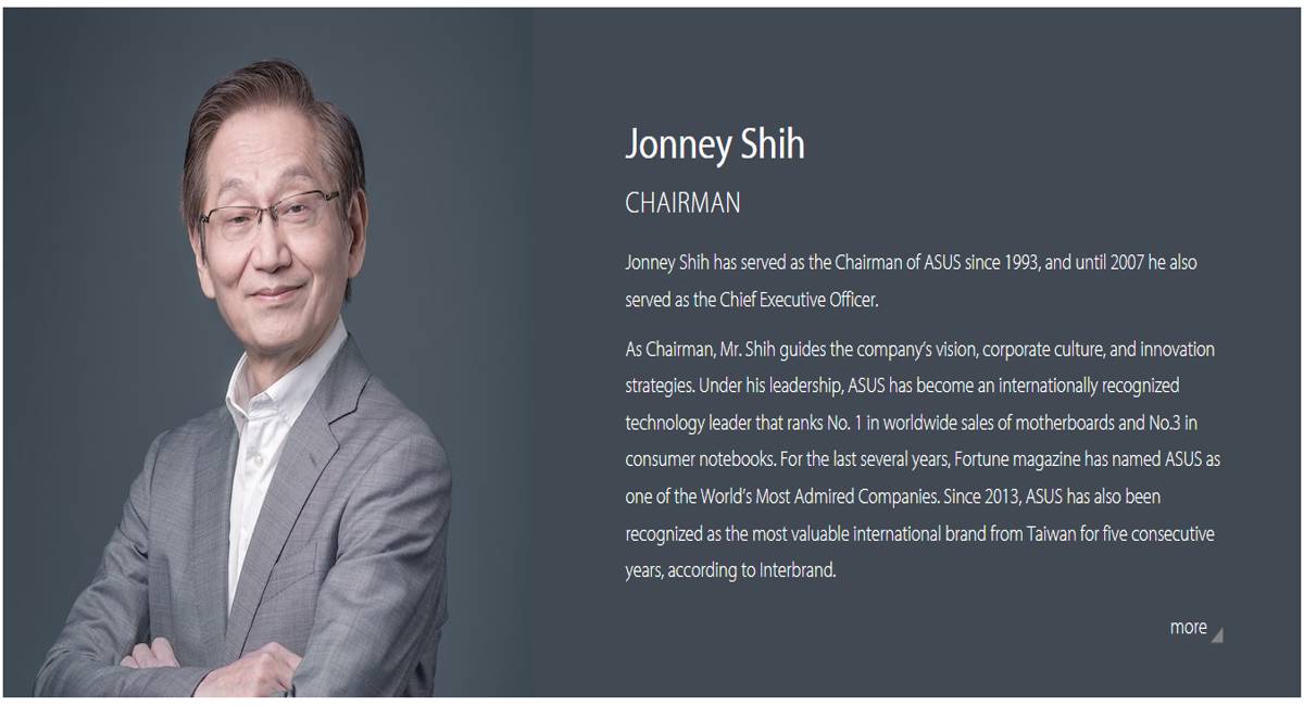 Jonney Shih Chairman