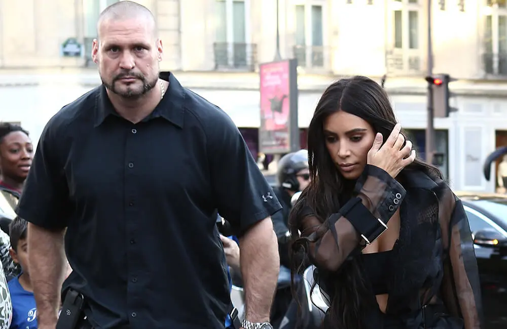 Most Expensive And Exclusive Bodyguards of Hollywood Kim Kardashian's Bodyguard