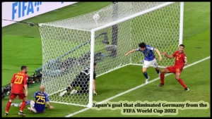Japans goal that eliminated Germany from the FIFA World Cup 2022