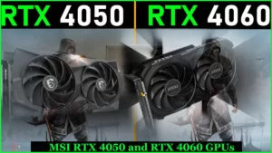 MSI RTX 4050 and RTX 4060 GPUs